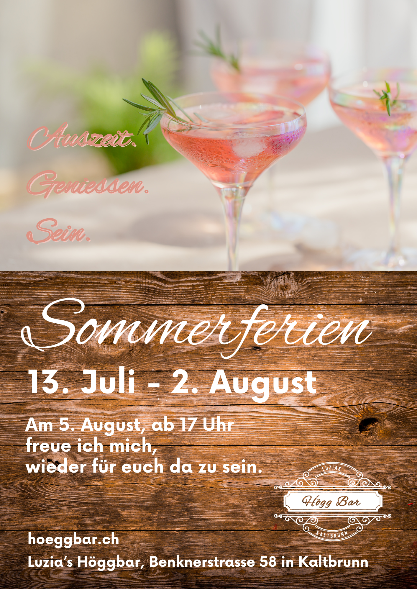 Sommerferienzeit